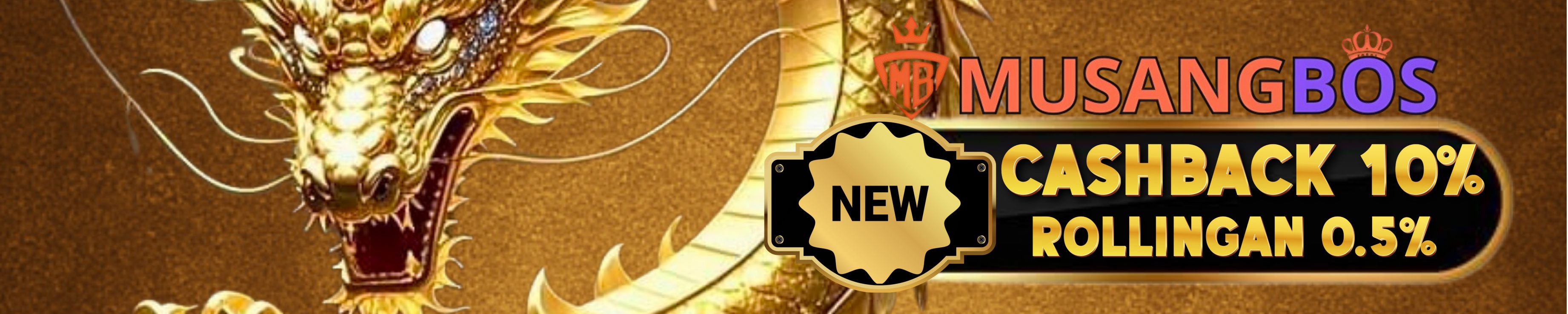 CASHBACK 10% SETIAP MINGGUNYA MUSANGBOS